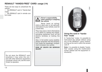 2016 Renault Mégane Owner's Manual | English