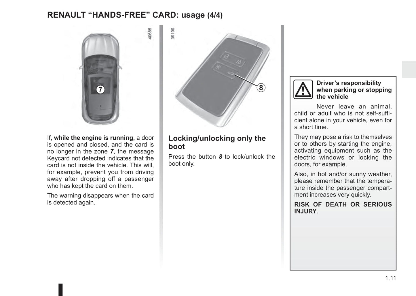 2016 Renault Mégane Owner's Manual | English