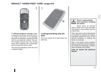 2016 Renault Mégane Owner's Manual | English