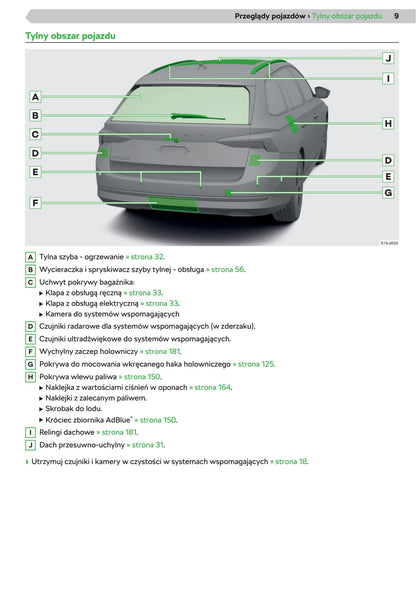 2020 Skoda Octavia Manuel du propriétaire | Polonais