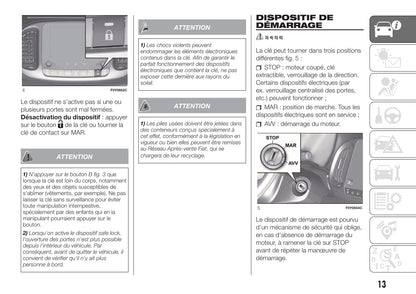 2017-2023 Fiat 500L Manuel du propriétaire | Français