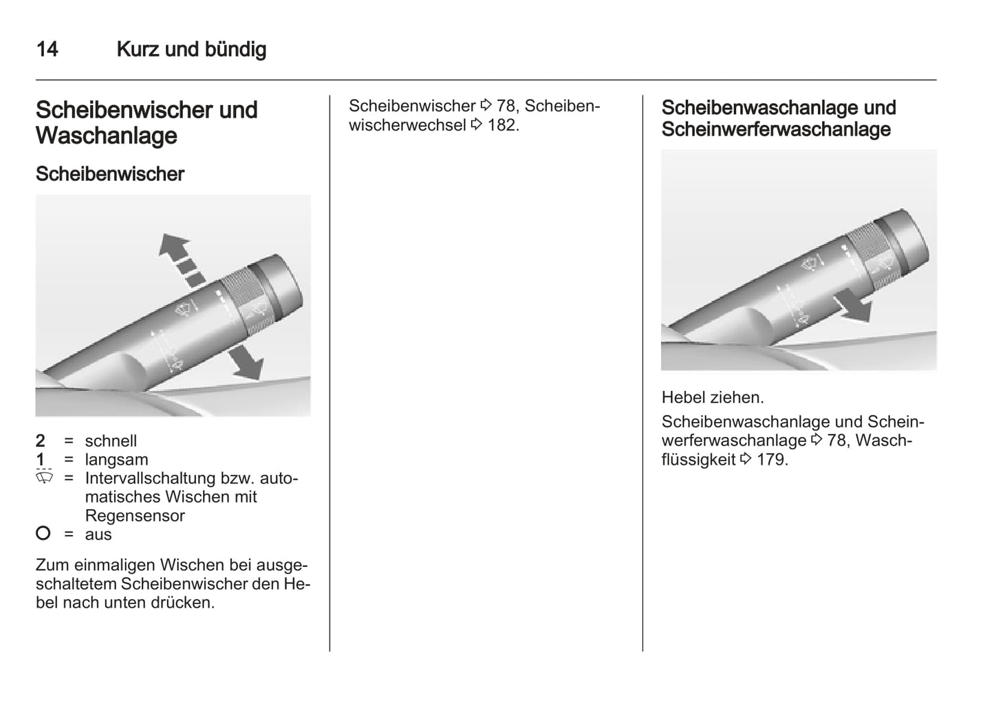 2011-2012 Opel Insignia Owner's Manual | German