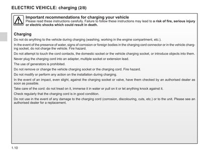 2013-2016 Renault Kangoo Manuel du propriétaire | Anglais