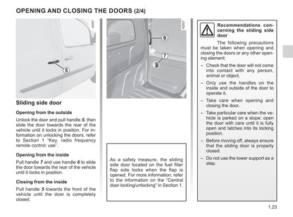 2020-2021 Renault Kangoo Z.E. Owner's Manual | English