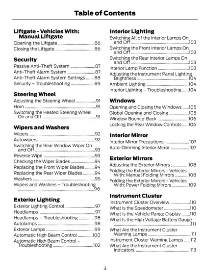 2021 Ford Mustang Mach-E Owner's Manual | English