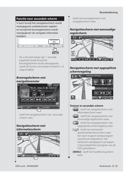 Kenwood DNX & DDX Serie Handleiding 2012