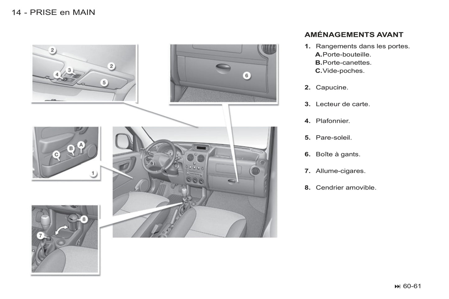 2011-2015 Peugeot Partner Origin Owner's Manual | French