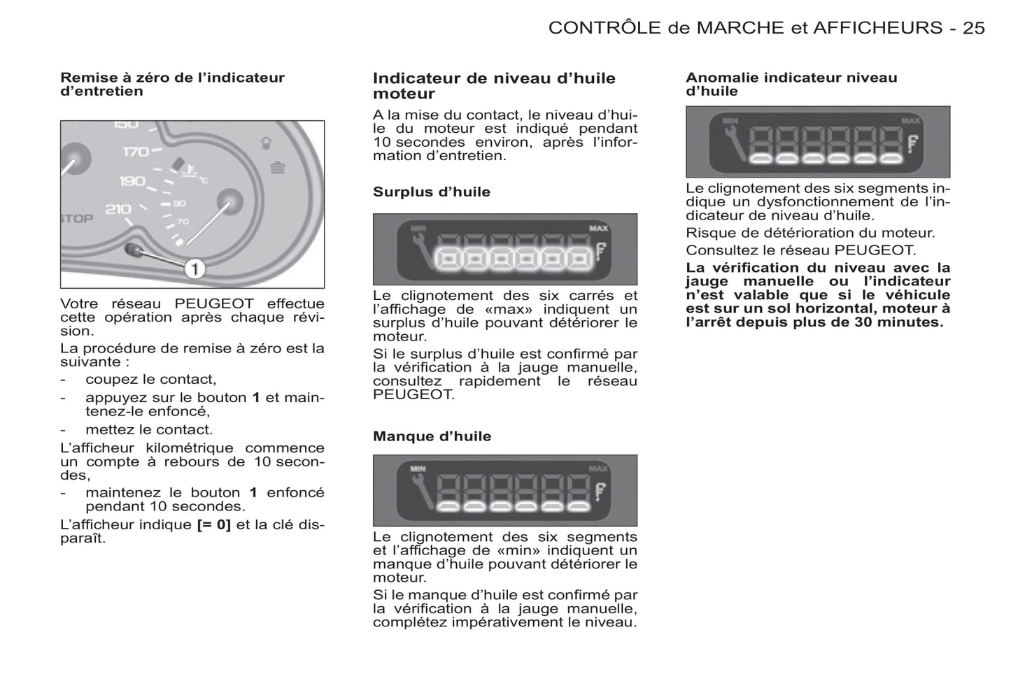 2011-2015 Peugeot Partner Origin Owner's Manual | French