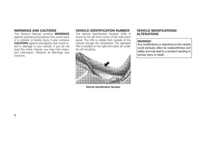 2008-2011 Jeep Cherokee Manuel du propriétaire | Anglais