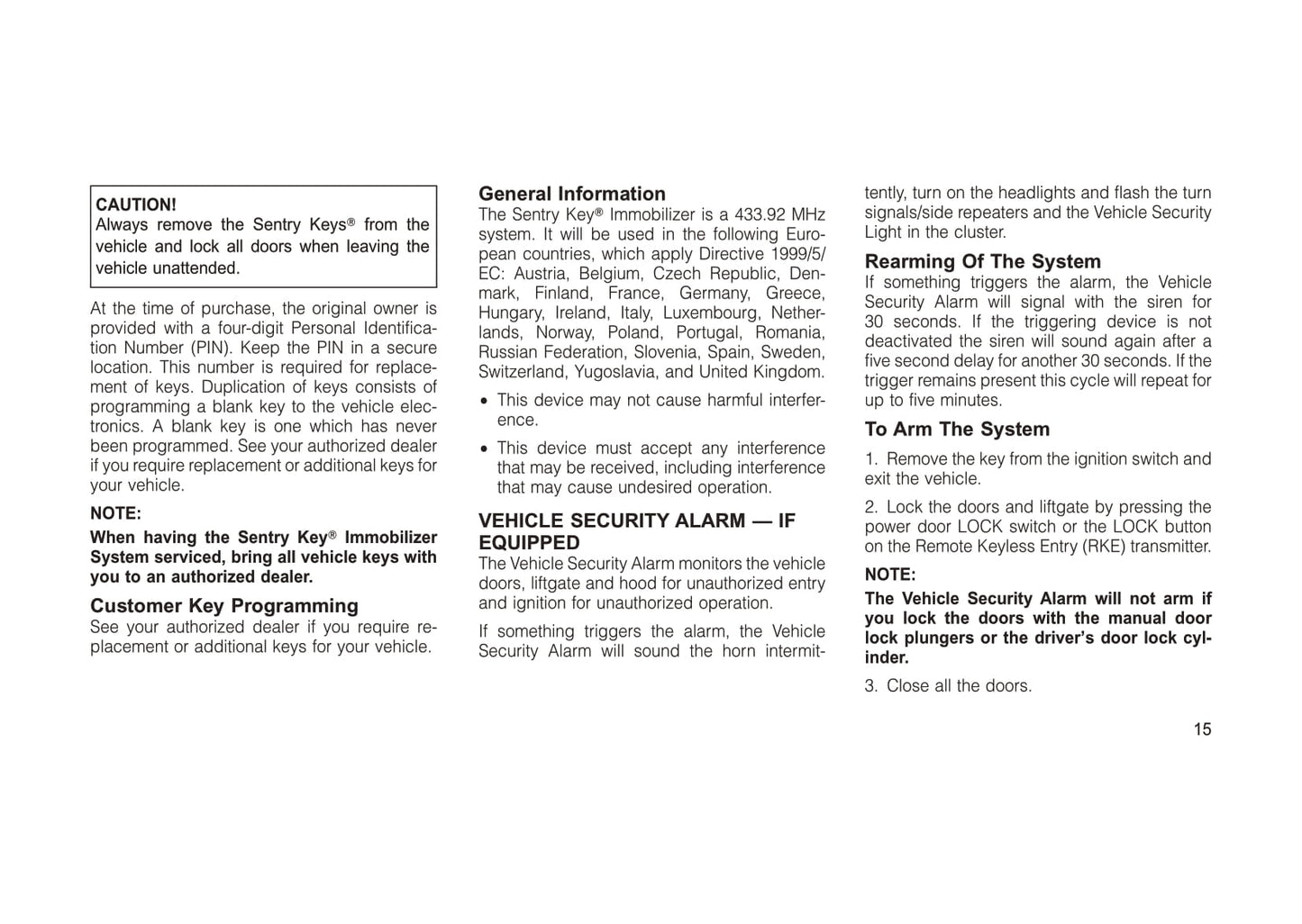 2011-2012 Jeep Cherokee Owner's Manual | English