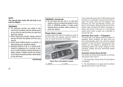 2008-2011 Jeep Cherokee Manuel du propriétaire | Anglais