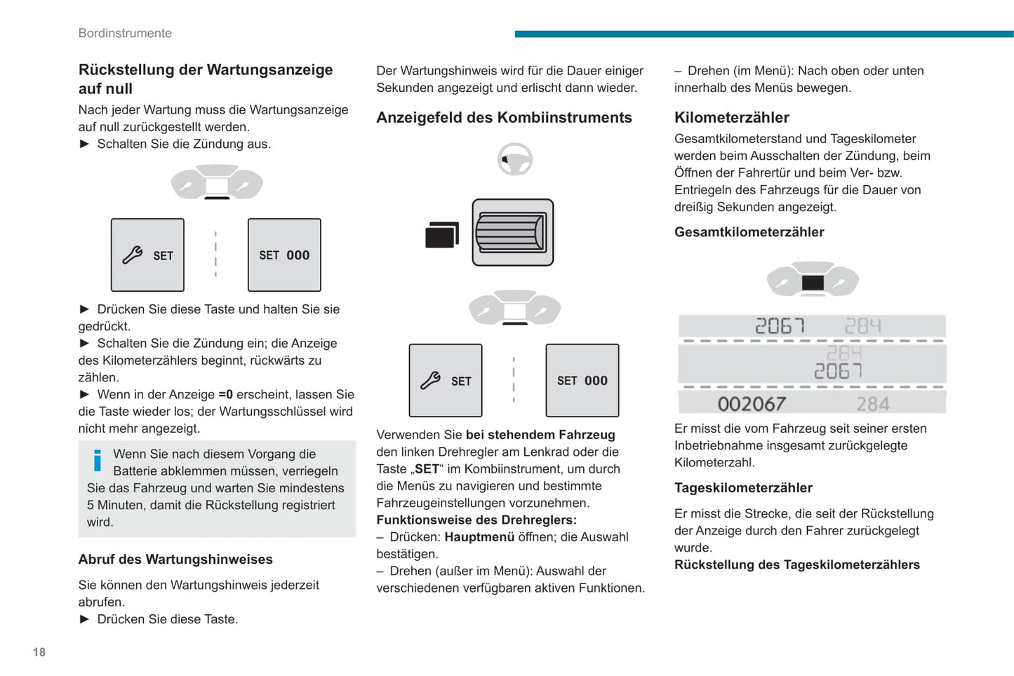 2019-2022 Peugeot Rifter Owner's Manual | German