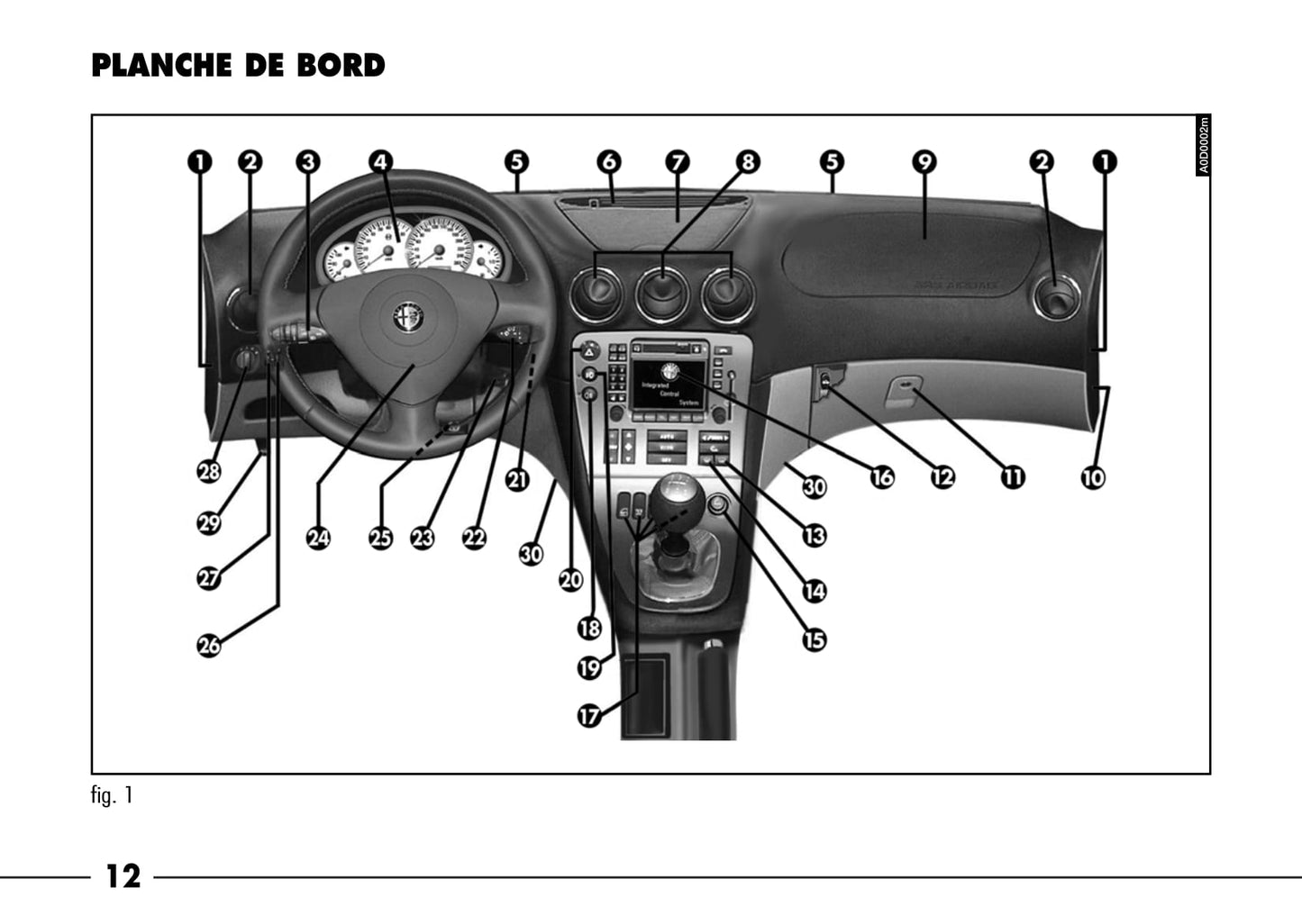 2003-2007 Alfa Romeo 166 Manuel du propriétaire | Français