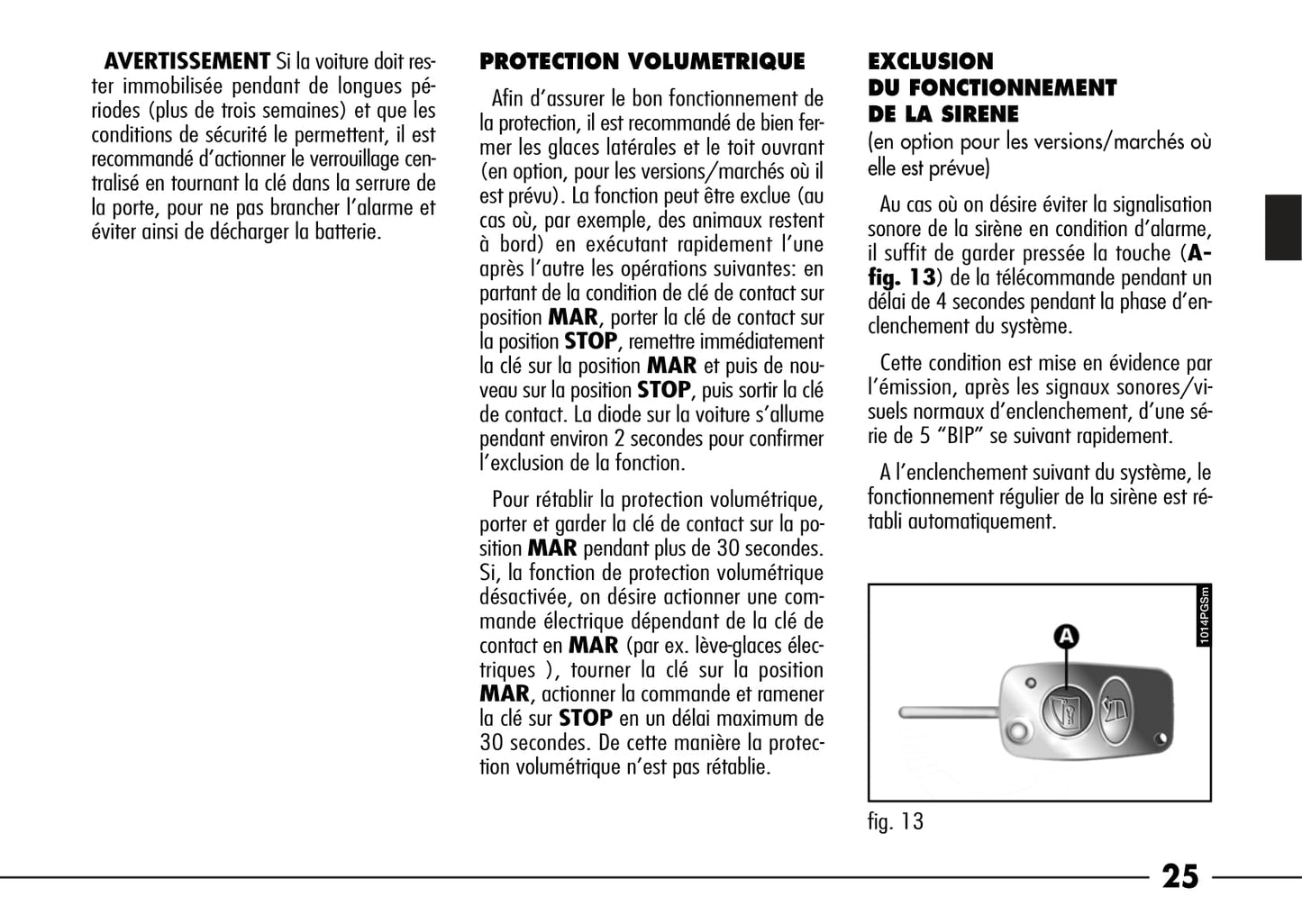 2003-2007 Alfa Romeo 166 Owner's Manual | French