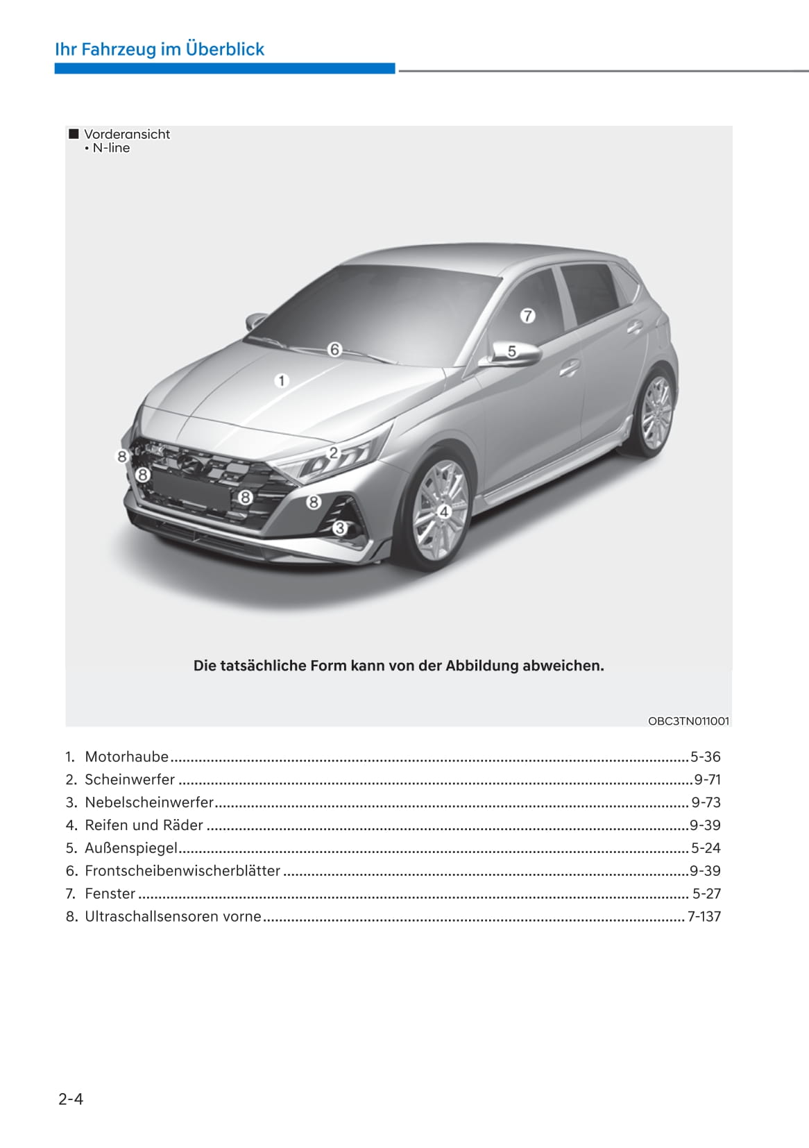 2021-2022 Hyundai i20/Bayon Owner's Manual | German