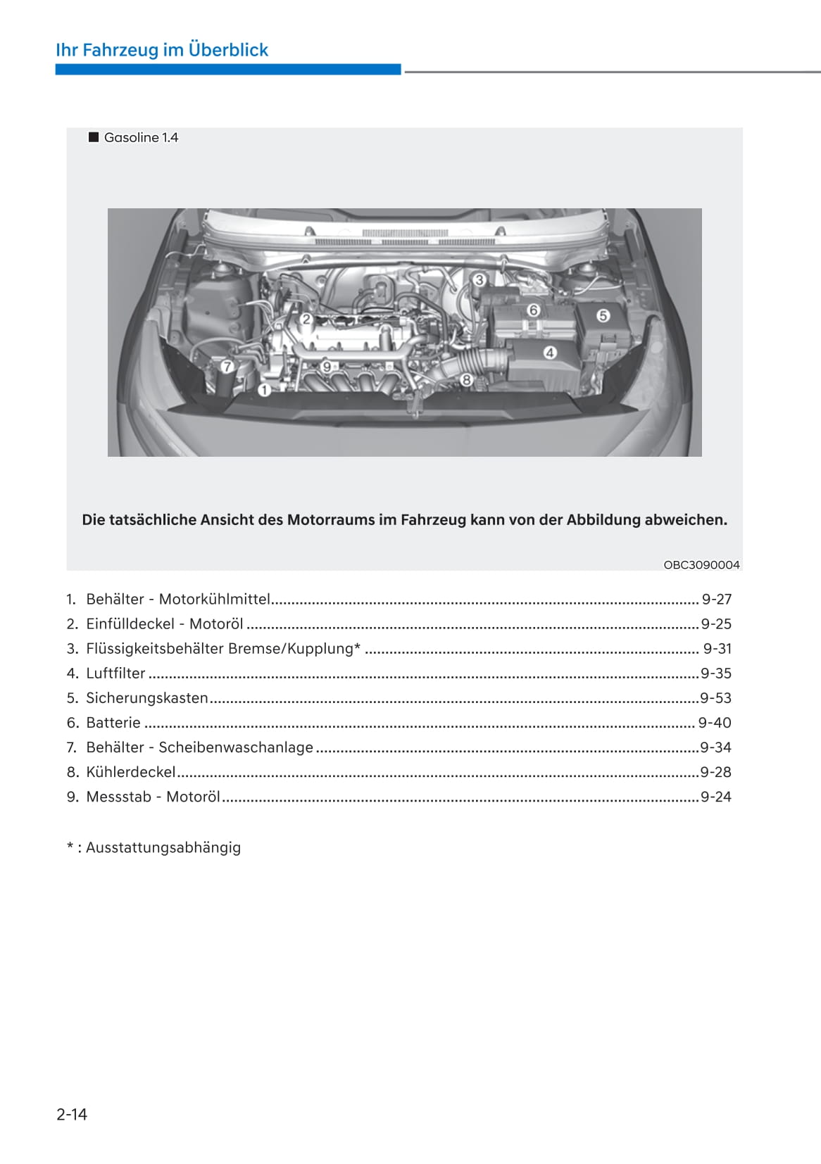 2021 Hyundai i20 Manuel du propriétaire | Allemand