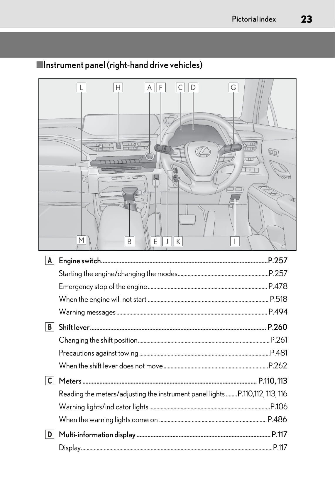 2020 Lexus UX 200 Owner's Manual | English