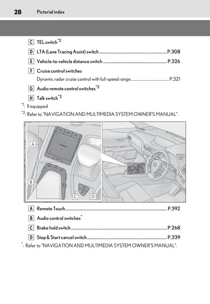 2020 Lexus UX 200 Owner's Manual | English