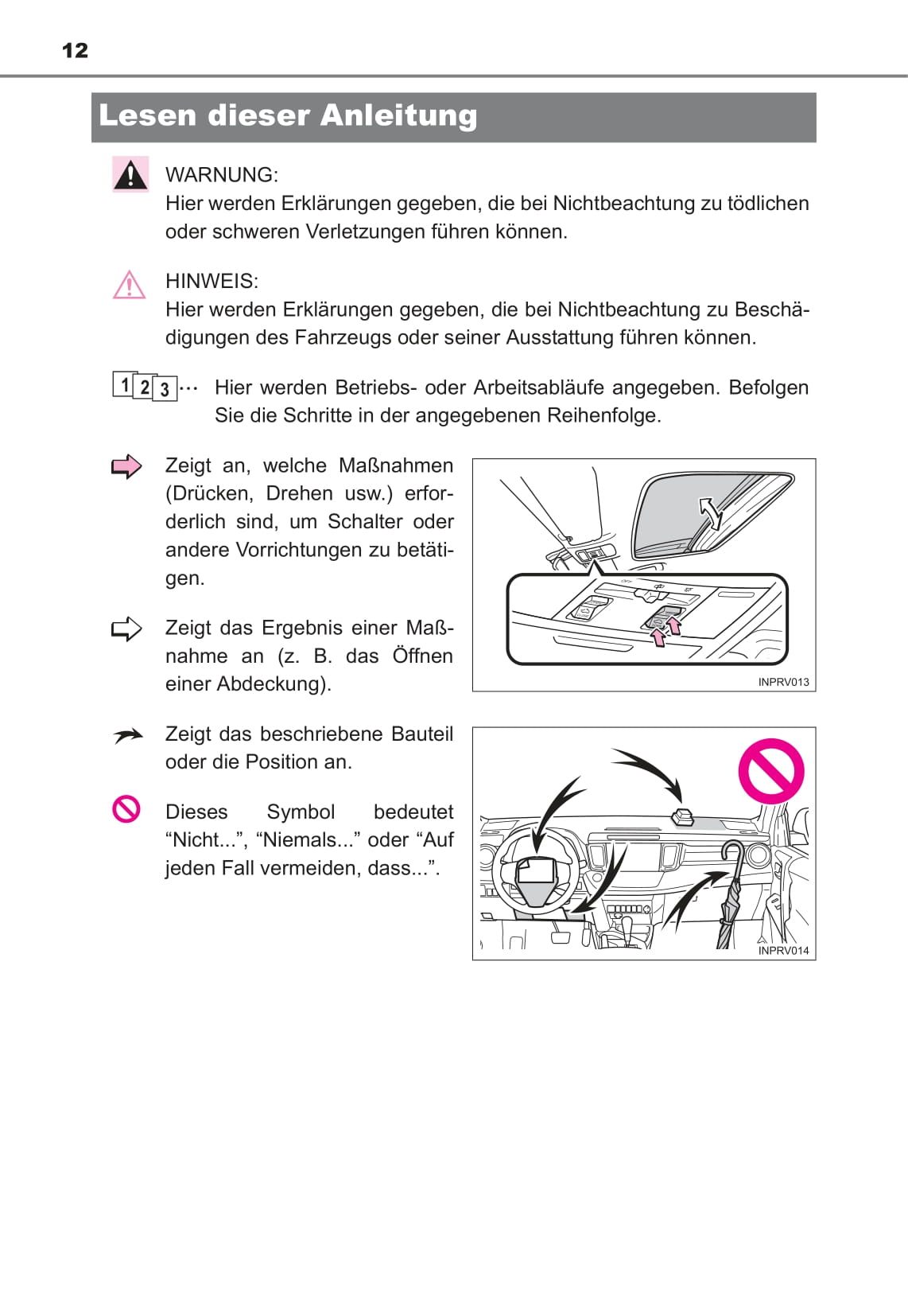 2016-2017 Toyota RAV4 Owner's Manual | German