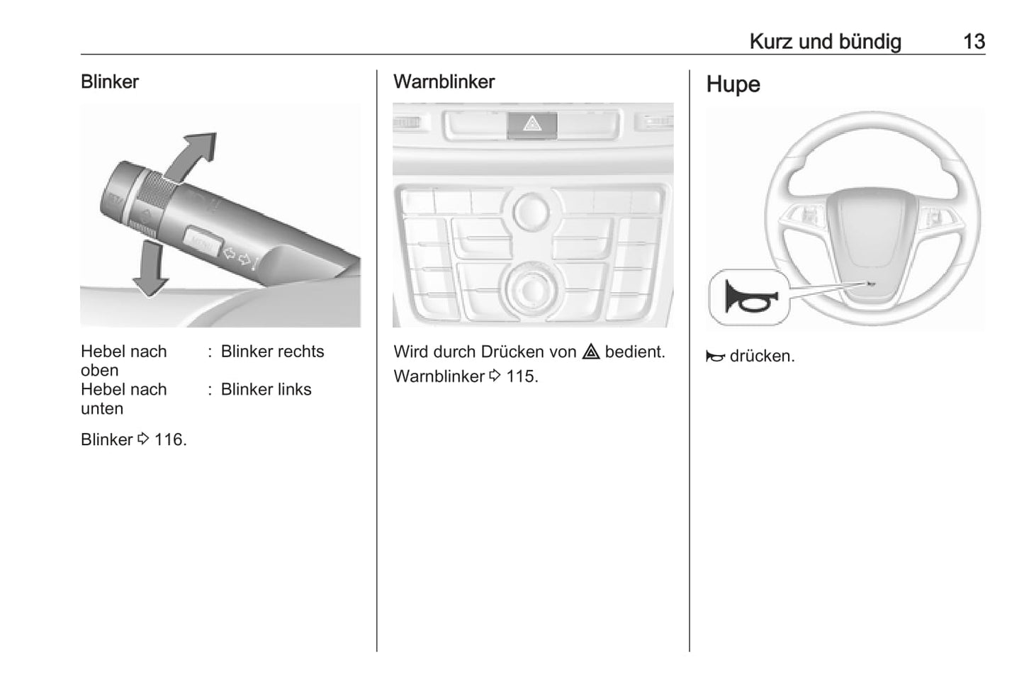 2016 Opel Mokka Owner's Manual | German