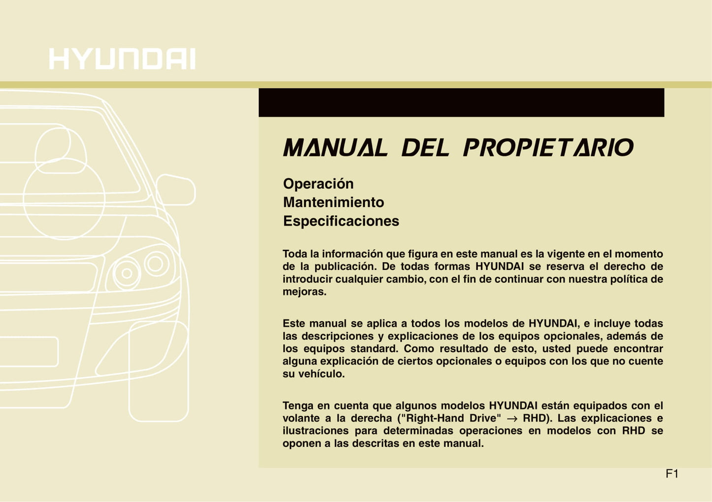 2012-2013 Hyundai i30 Owner's Manual | Spanish