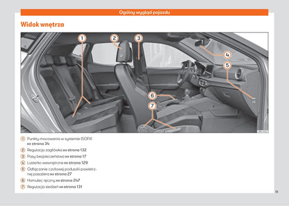 2021-2023 Seat Arona Manuel du propriétaire | Polonais