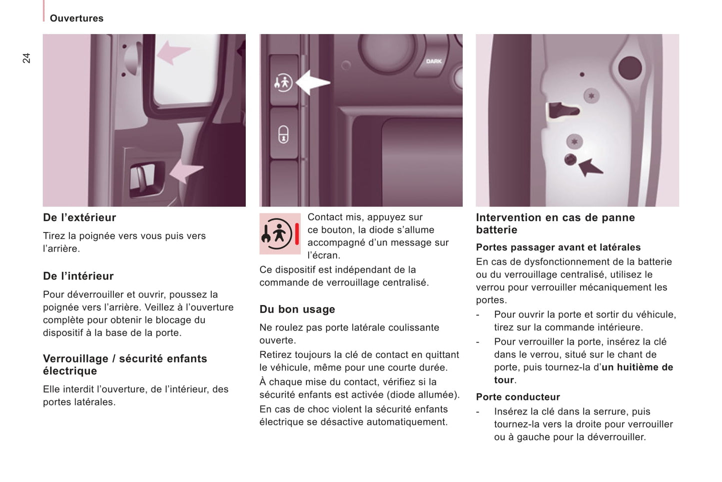 2011-2012 Peugeot Expert Tepee Manuel du propriétaire | Français