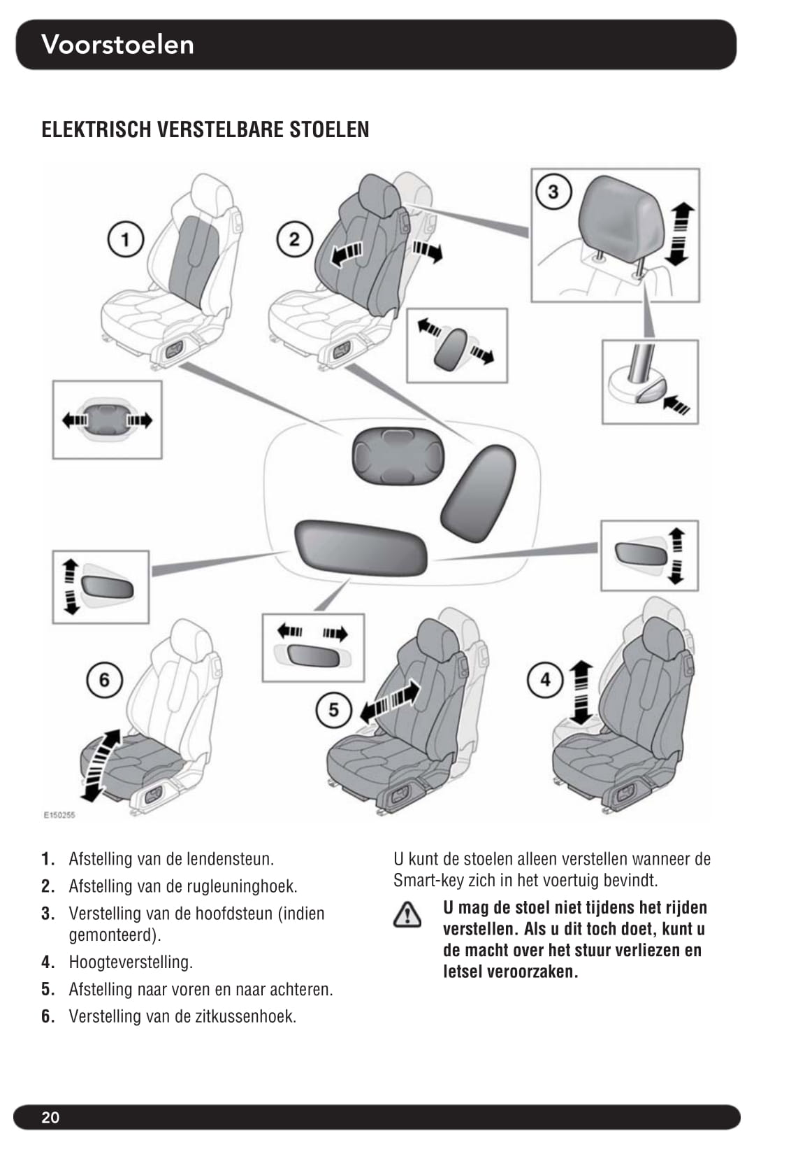 2014-2015 Land Rover Range Rover Evoque Owner's Manual | Dutch