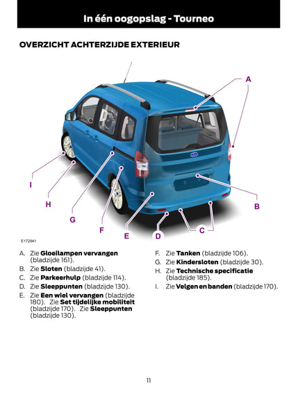 2014-2015 Ford Tourneo Courier / Transit Courier Manuel du propriétaire | Néerlandais