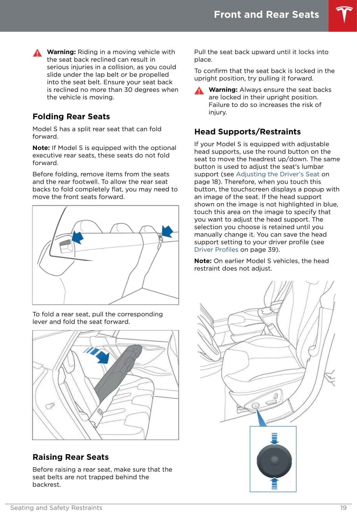 2016-2019 Tesla Model S Owner's Manual | English