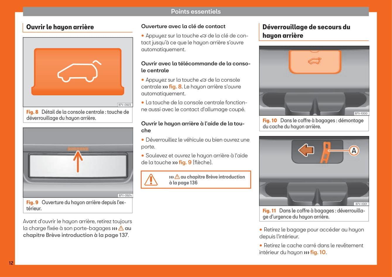 2018-2019 Seat Alhambra Owner's Manual | French