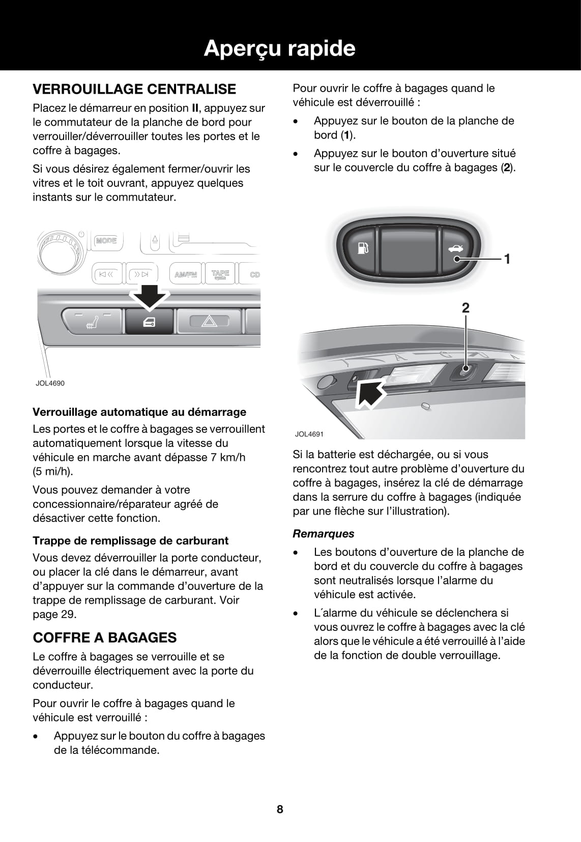 2004-2007 Jaguar S-Type Manuel du propriétaire | Français