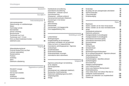 2020-2023 Peugeot 208/e-208 Owner's Manual | Dutch