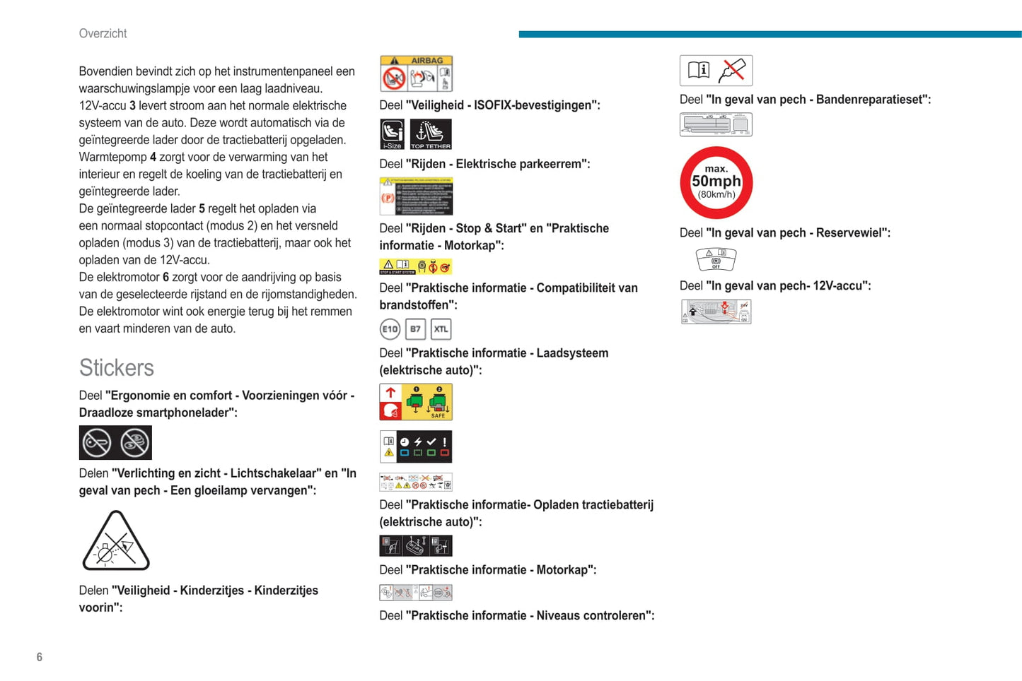 2020-2023 Peugeot 208/e-208 Owner's Manual | Dutch