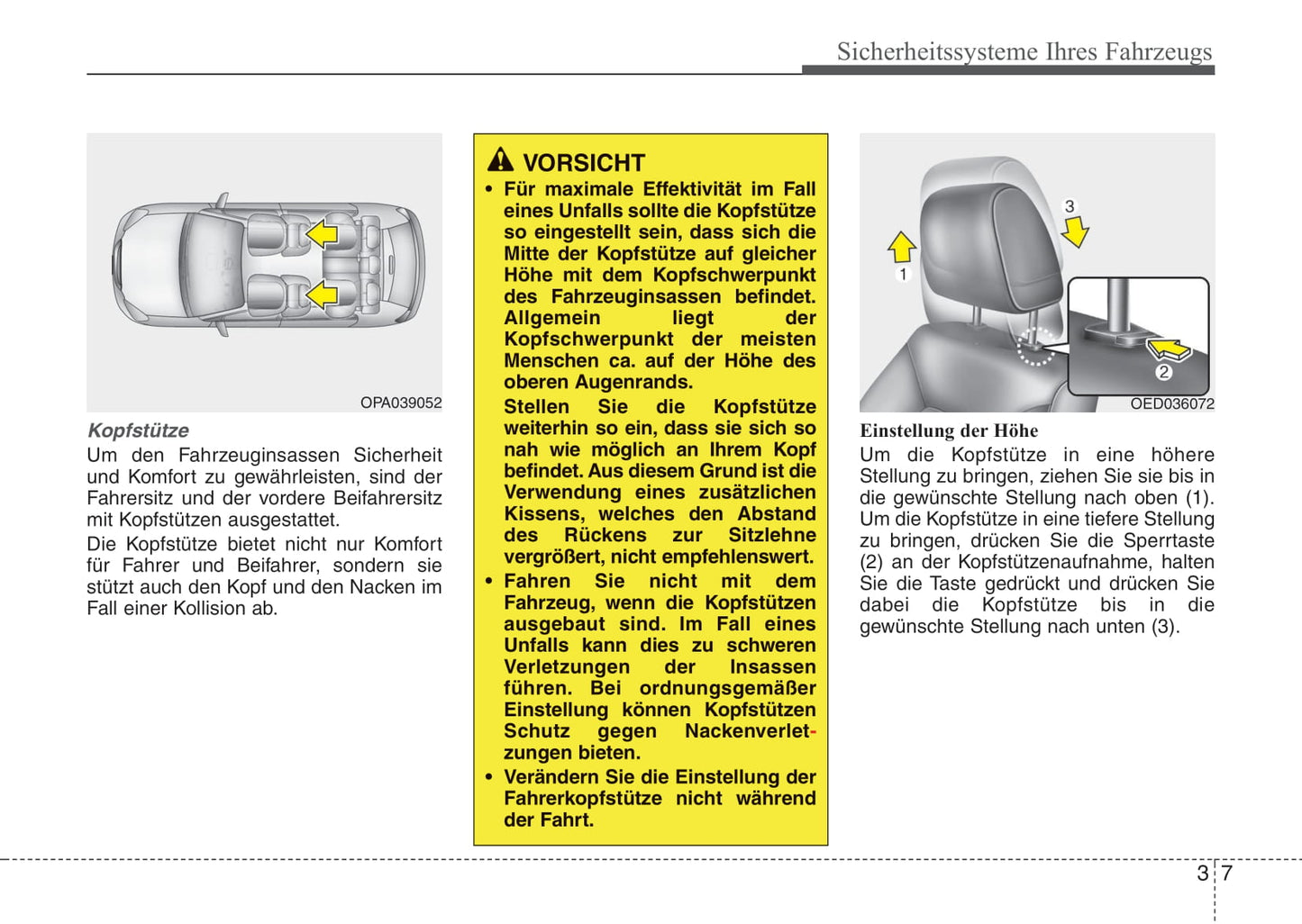 2010-2011 Kia Cee'd Owner's Manual | German