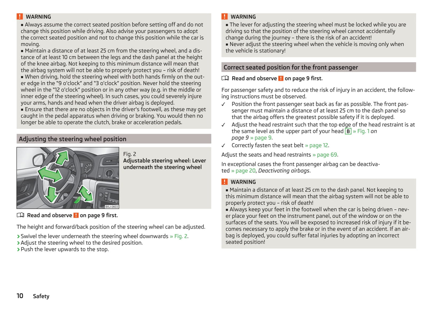 2014-2015 Skoda Roomster Owner's Manual | English