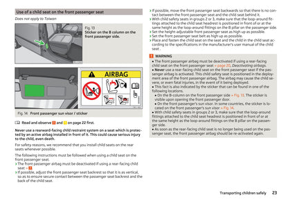 2014-2015 Skoda Roomster Owner's Manual | English