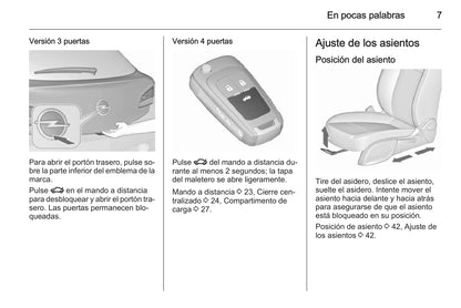 2015 Opel Astra Manuel du propriétaire | Espagnol