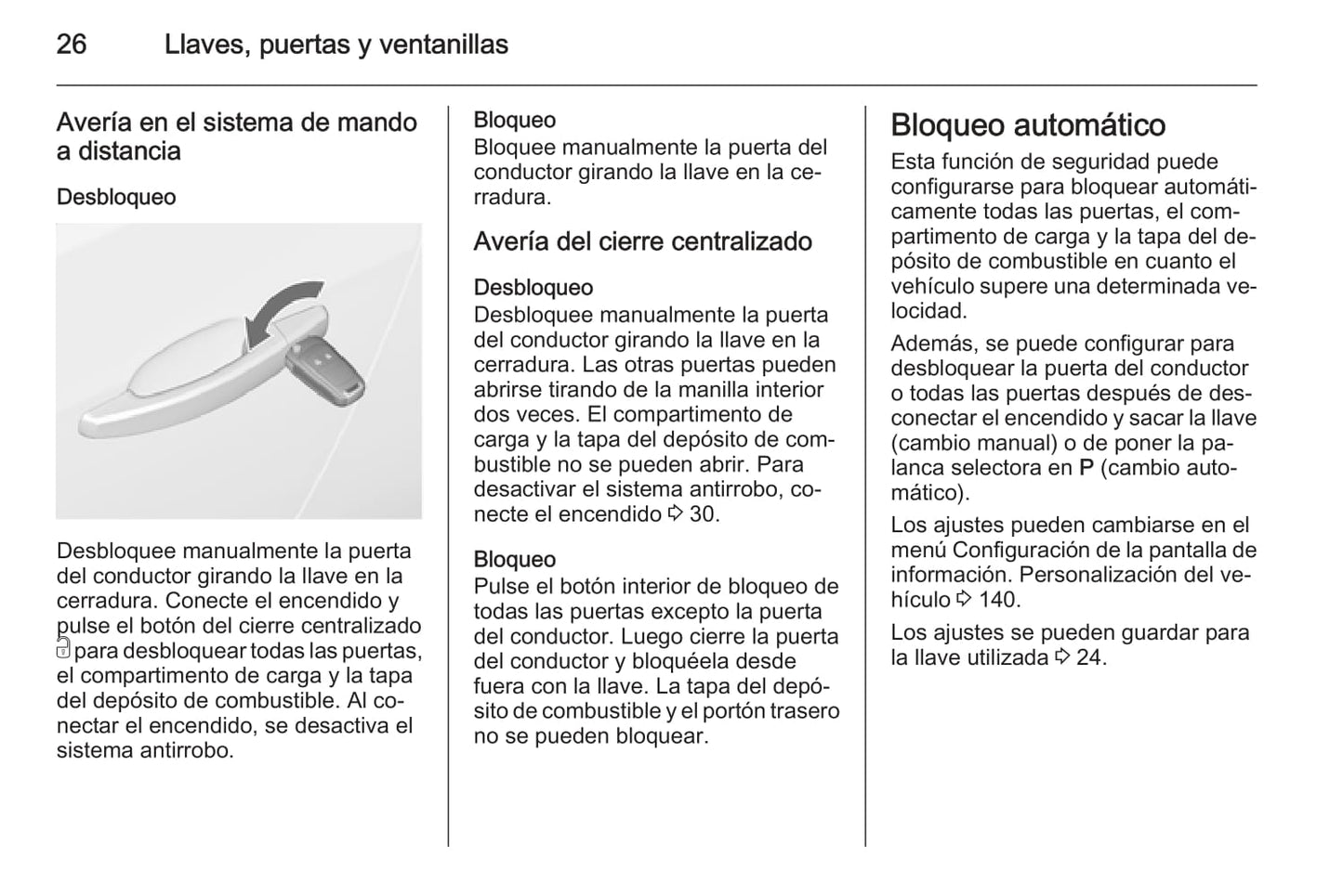 2015 Opel Astra Manuel du propriétaire | Espagnol