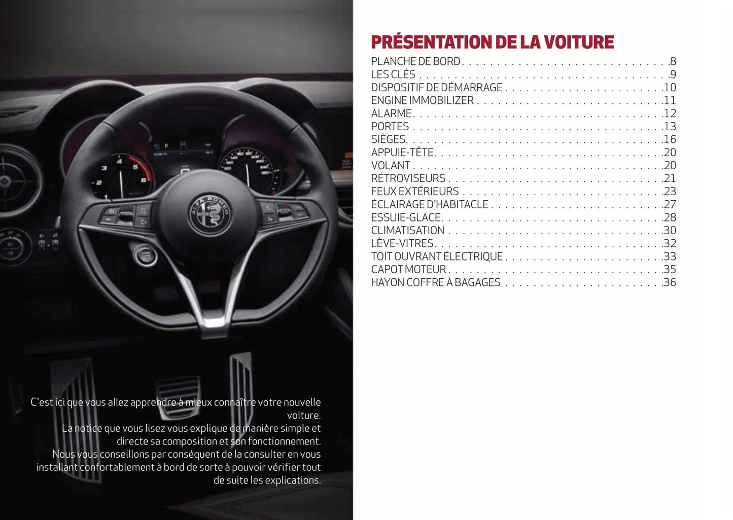2017-2020 Alfa Romeo Stelvio Manuel du propriétaire | Français