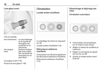 2018 Opel Movano Owner's Manual | French