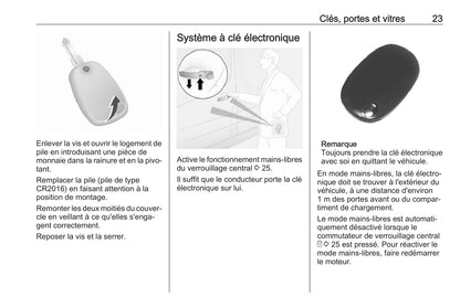 2018 Opel Movano Owner's Manual | French