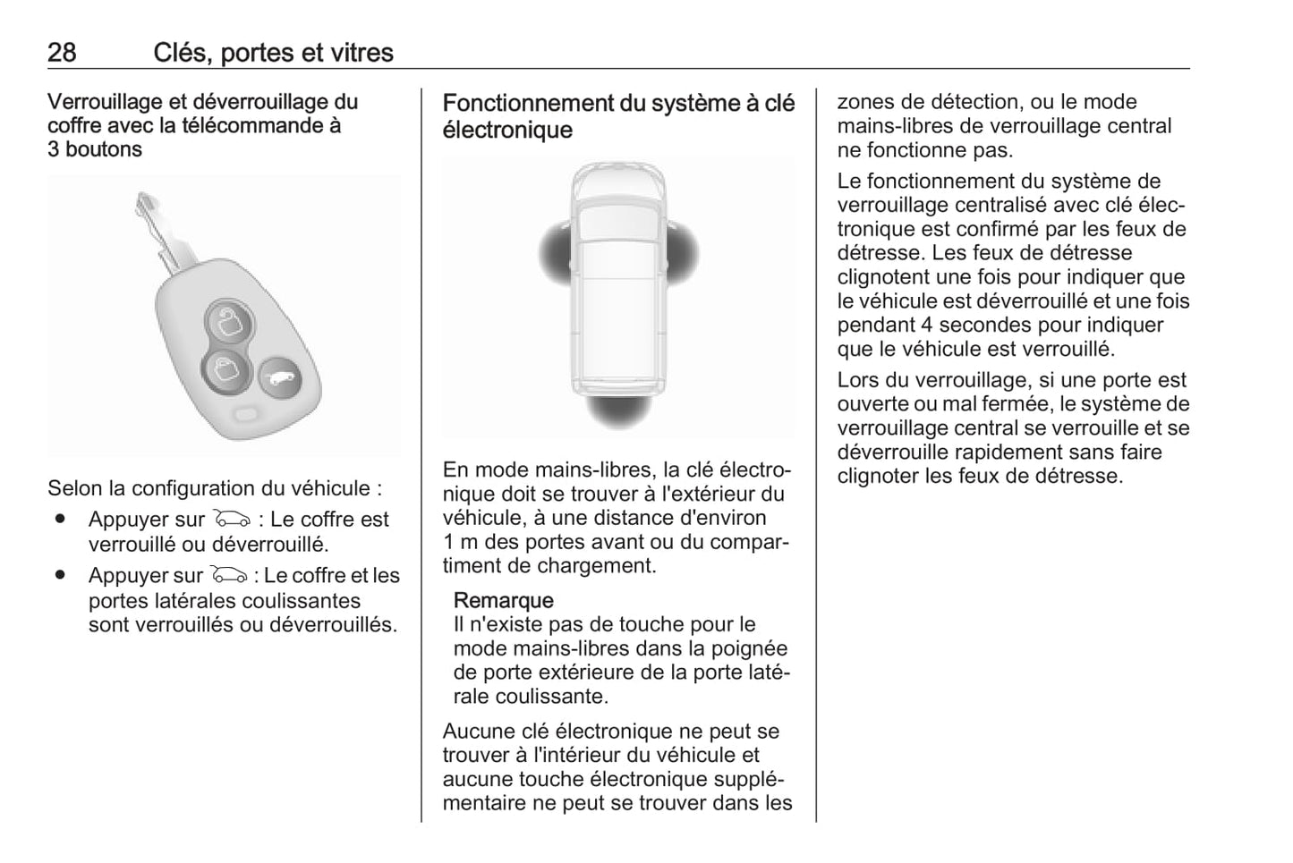 2018 Opel Movano Owner's Manual | French