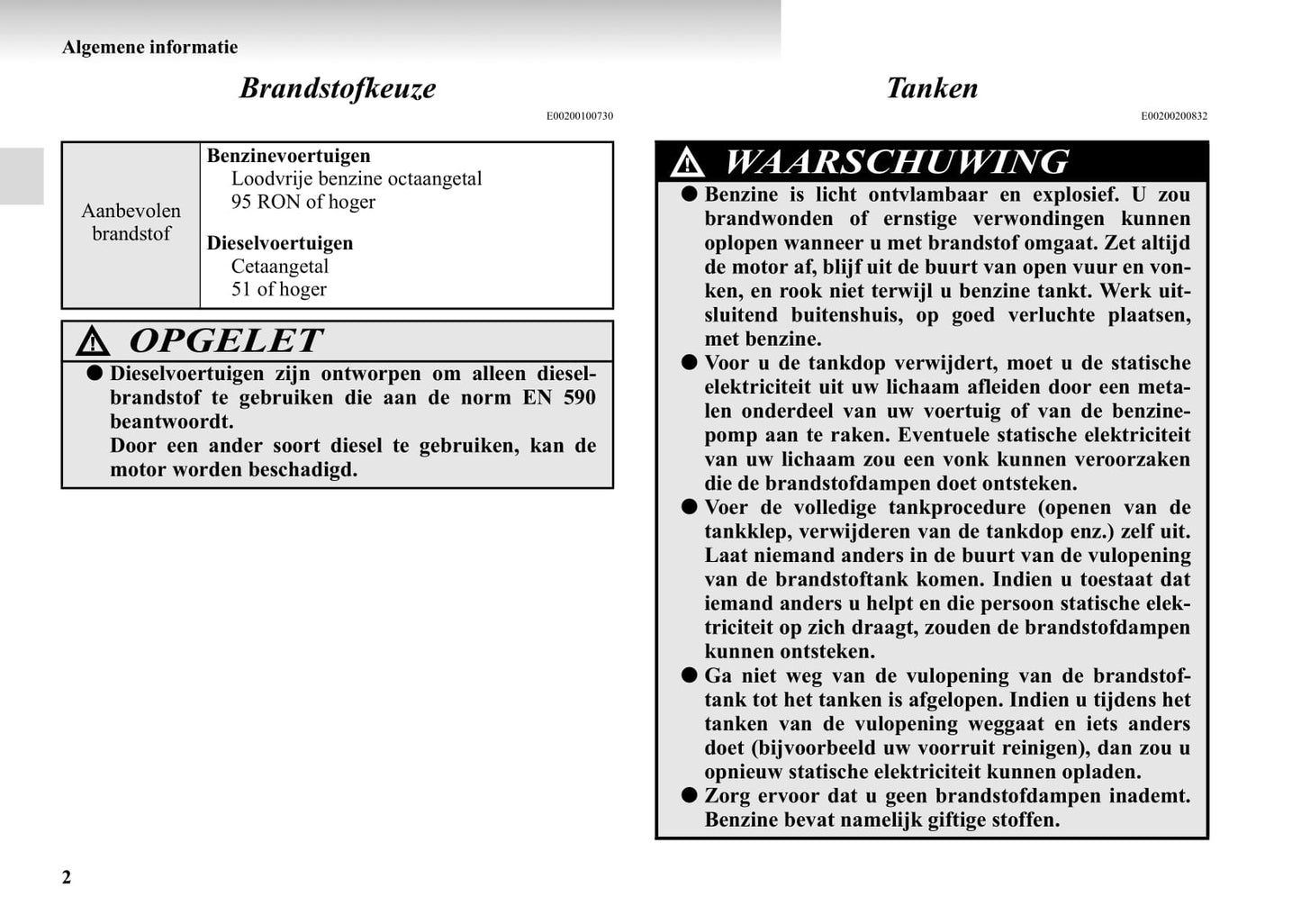 1999-2006 Mitsubishi Pajero Owner's Manual | Dutch