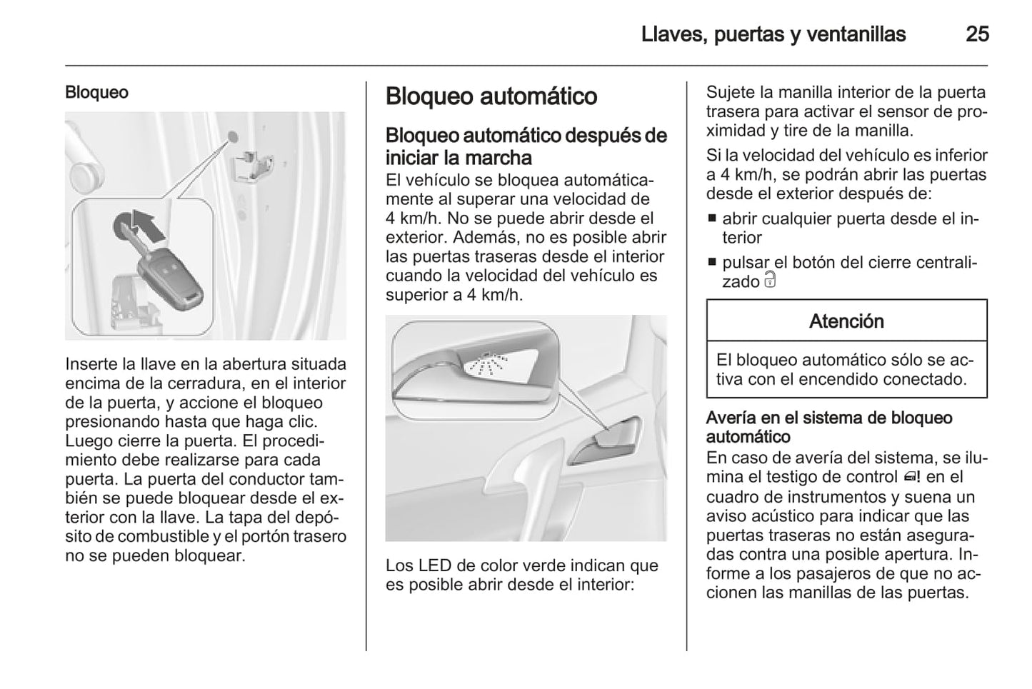 2013-2014 Opel Meriva Manuel du propriétaire | Espagnol