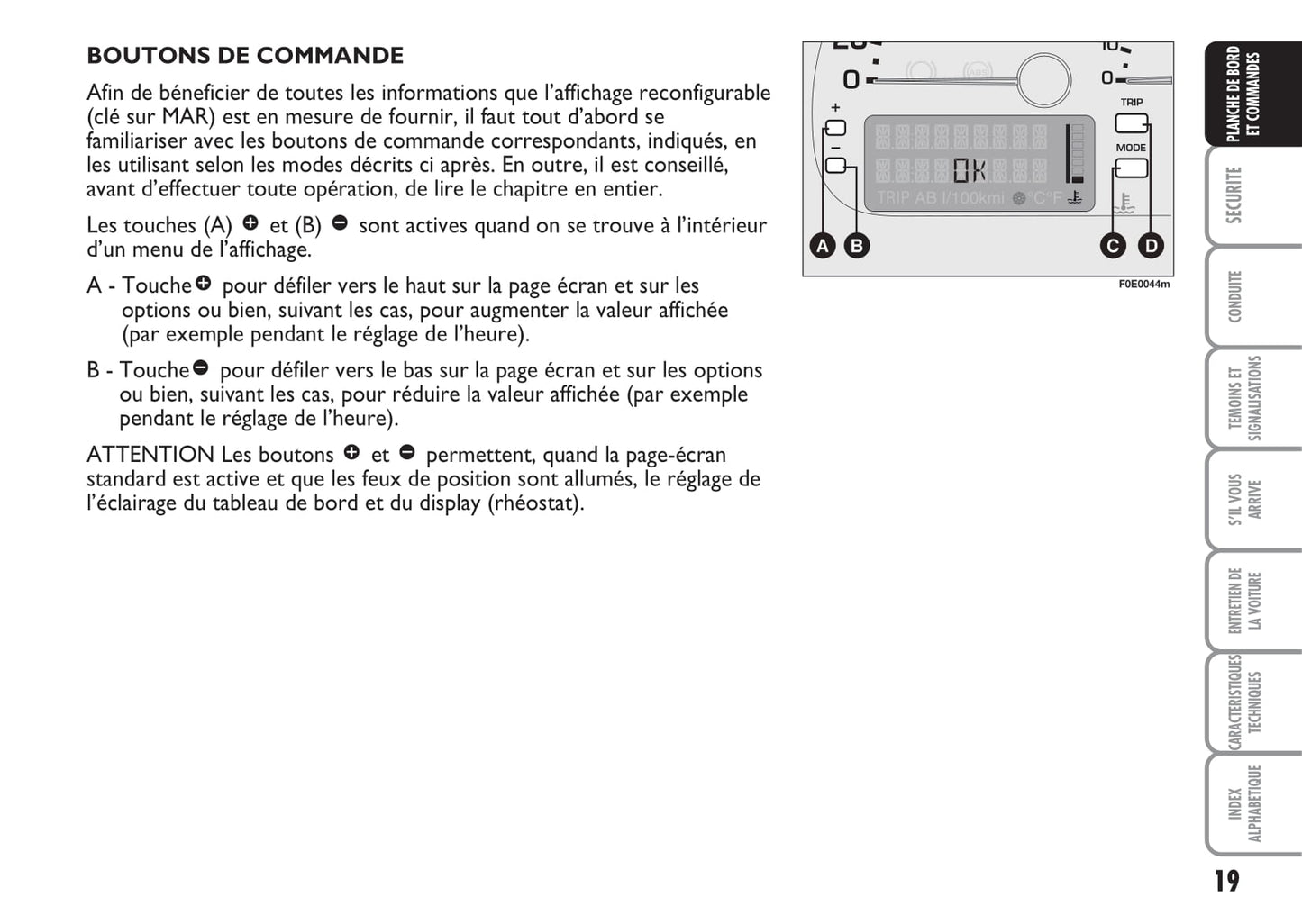 2004-2007 Fiat Multipla Manuel du propriétaire | Français