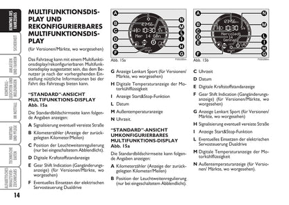 2010-2011 Fiat 500 Owner's Manual | German