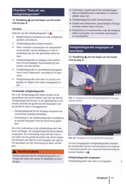 2016-2020 Volkswagen Tiguan Owner's Manual | Dutch