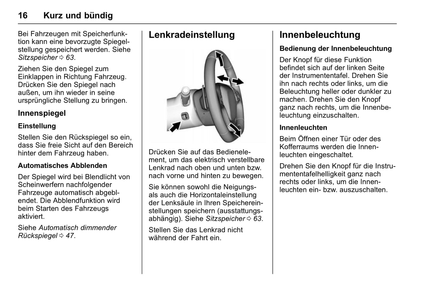 2017-2018 Chevrolet Corvette Owner's Manual | German