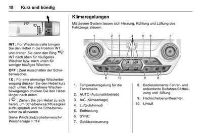 2017-2018 Chevrolet Corvette Owner's Manual | German